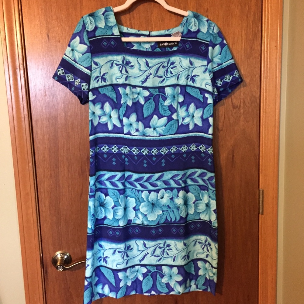 Sag Harbor Floral Dress Sz 12 - 👗2 for $10